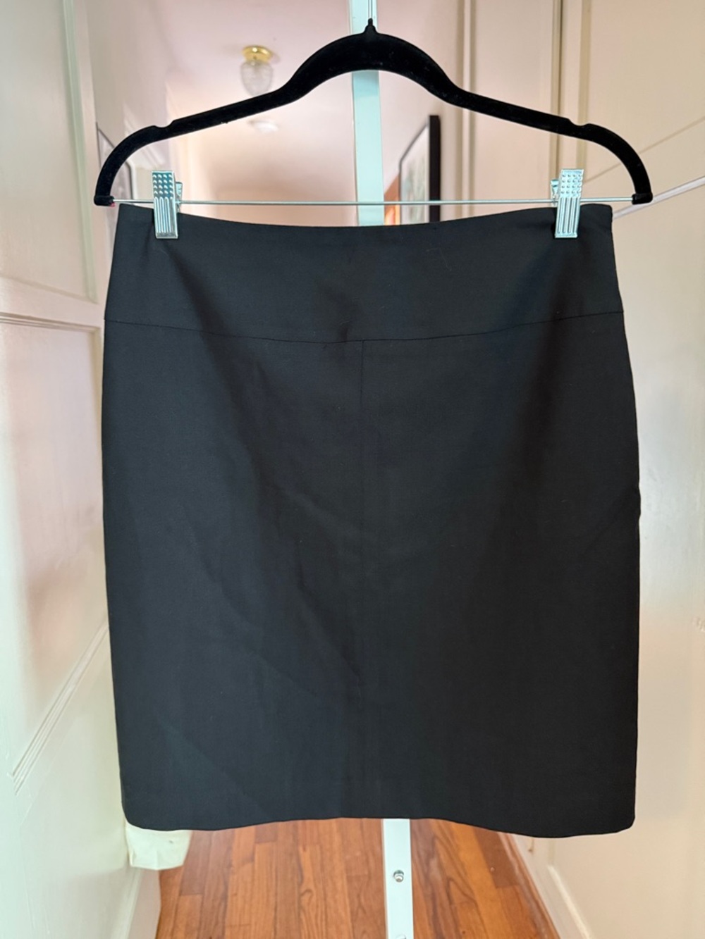 Banana Republic Black Tailored Pencil Skirt